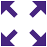 Four arrows pointing outward