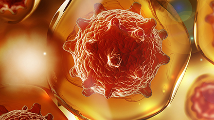 3-d illustration of cell